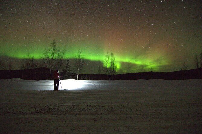 Chena Hot Springs Northern Lights Aurora Borealis From Fairbanks - Aurora Borealis hunting on the return drive